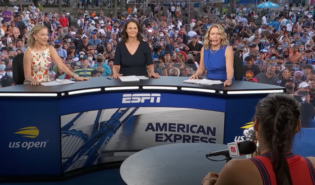 US open on ESPN 2
