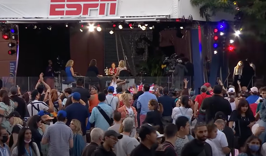 US open on ESPN 6