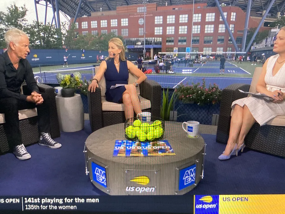 US open on ESPN